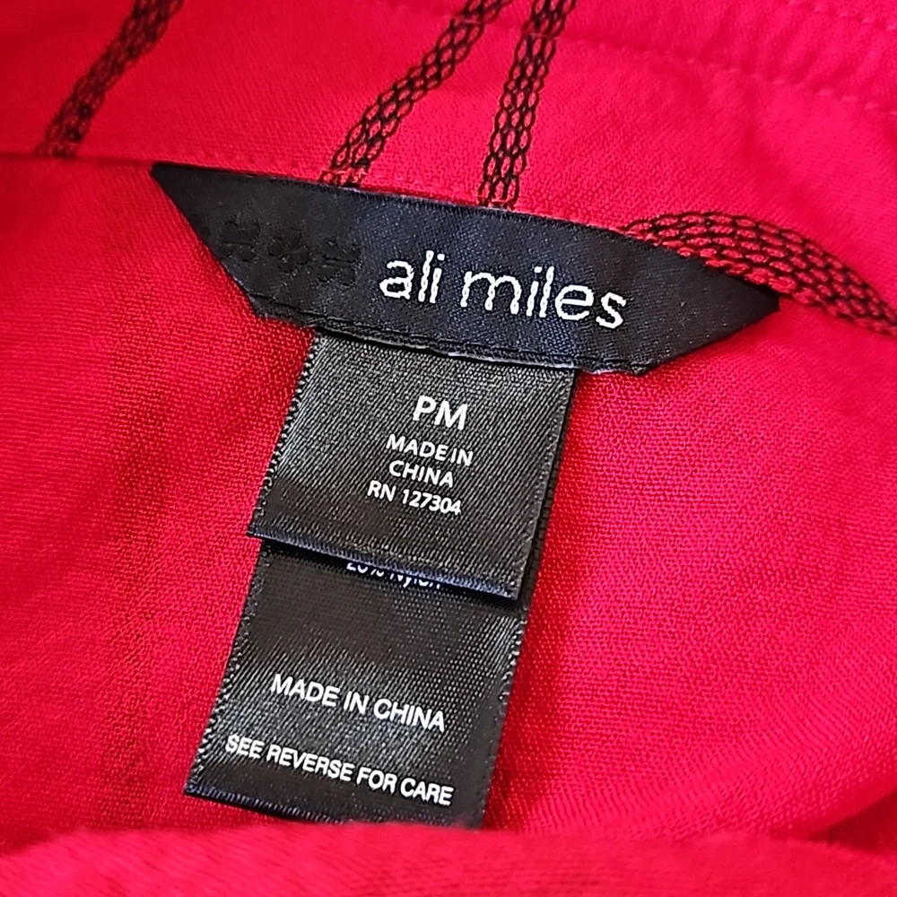 Ali Miles Poppy Print Overpiece/Jacket - Picture 7 of 9
